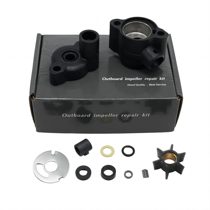 UanofCn 70941A3 Water Pump Impeller Kit Replace Mercury Mariner Force Outboard Lower Units 4HP 4.5HP 7.5HP 9.8HP Sierra 18-3446 - Image 2